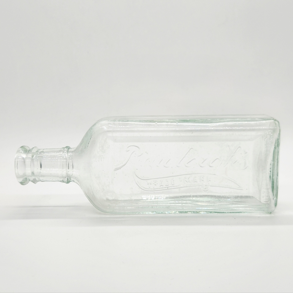 Vintage W. T. Rawleigh Co. Freeport Illinois Clear Glass Apothecary Bottle